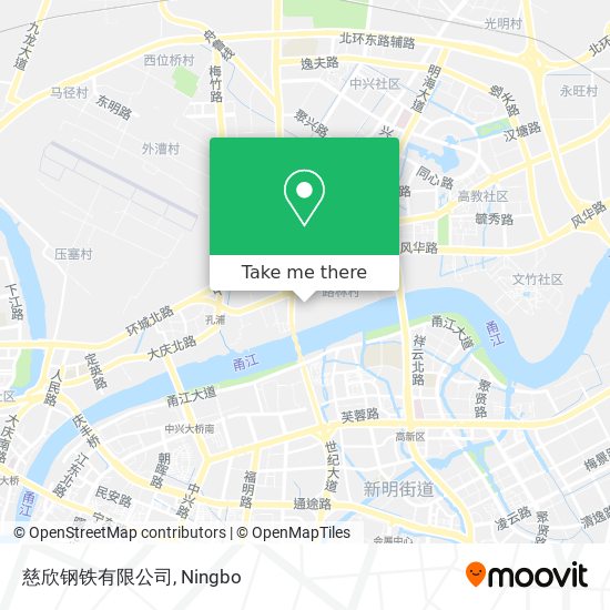 慈欣钢铁有限公司 map