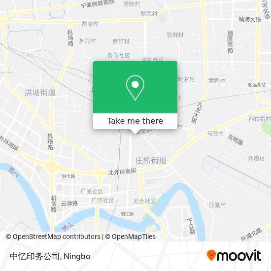 中忆印务公司 map