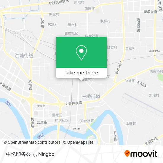 中忆印务公司 map