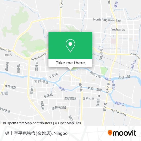 银十字平疤祛痘(余姚店) map