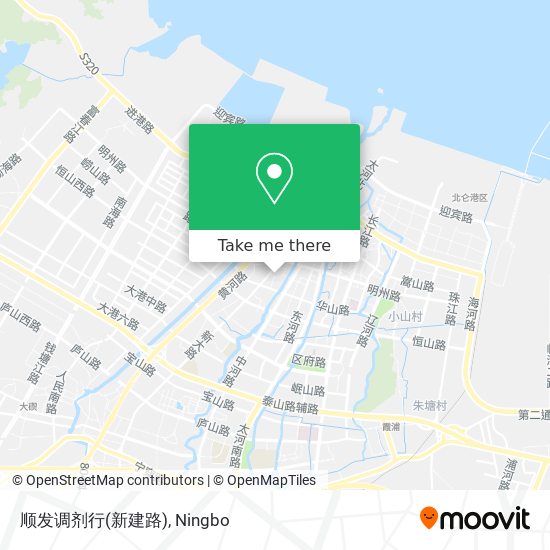 顺发调剂行(新建路) map