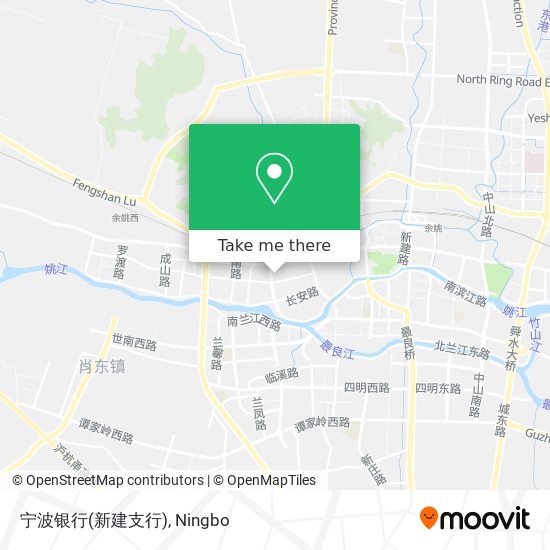 宁波银行(新建支行) map