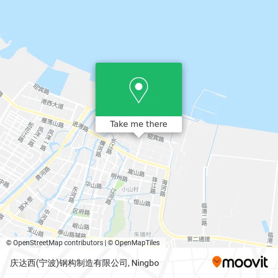 庆达西(宁波)钢构制造有限公司 map