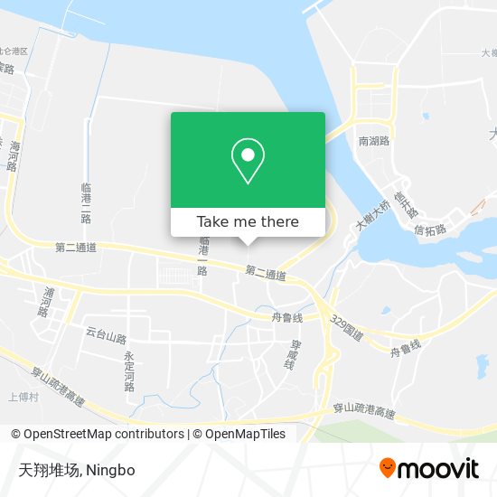 天翔堆场 map