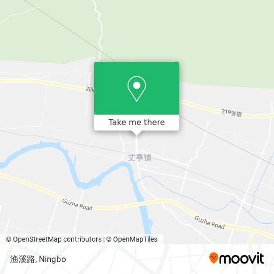 渔溪路 map