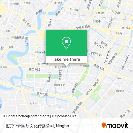 北京中录国际文化传播公司 map