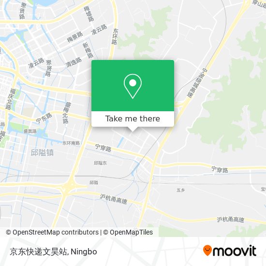 京东快递文昊站 map
