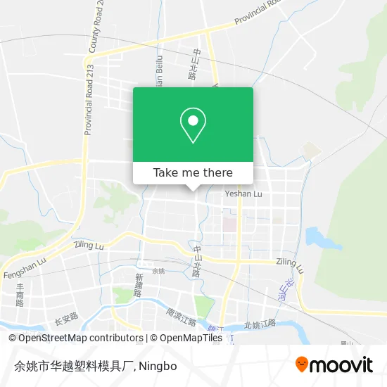 余姚市华越塑料模具厂 map