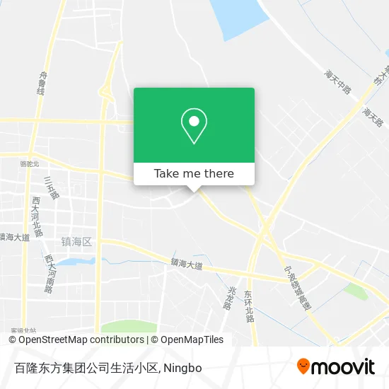百隆东方集团公司生活小区 map