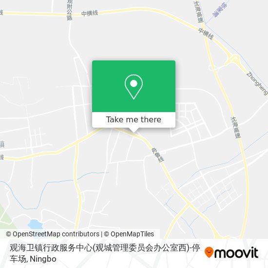 观海卫镇行政服务中心(观城管理委员会办公室西)-停车场 map