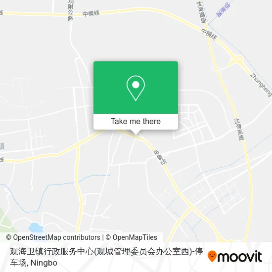 观海卫镇行政服务中心(观城管理委员会办公室西)-停车场 map
