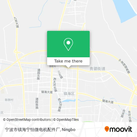 宁波市镇海宁怡微电机配件厂 map