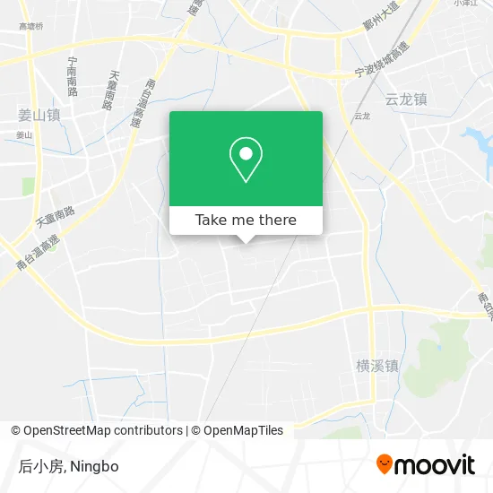 后小房 map