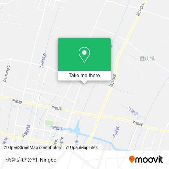 余姚启财公司 map