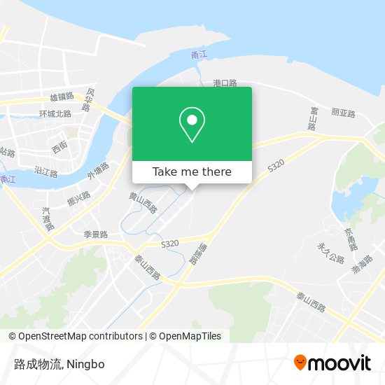 路成物流 map