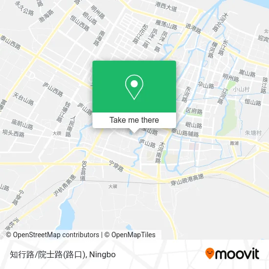 知行路/院士路(路口) map