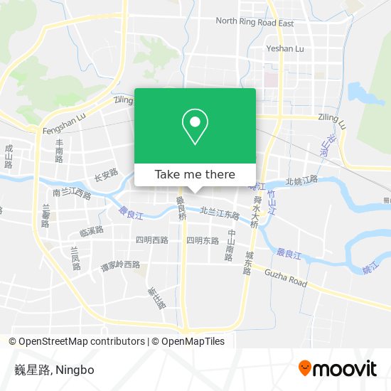 巍星路 map