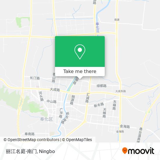 丽江名庭-南门 map