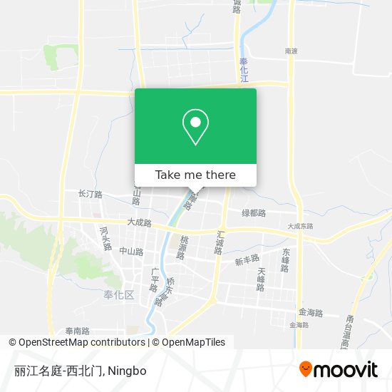 丽江名庭-西北门 map