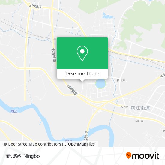 新城路 map