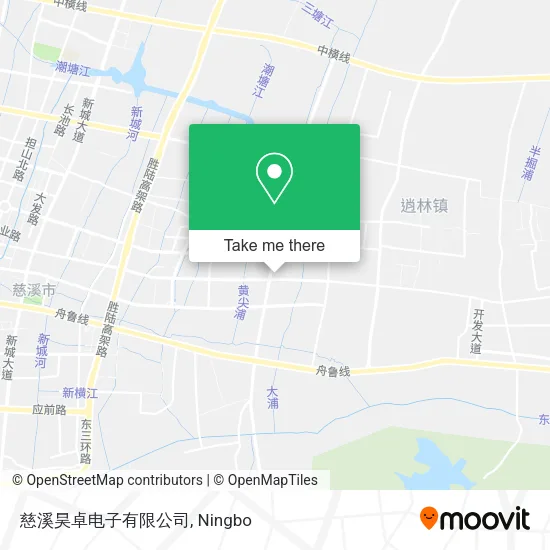 慈溪昊卓电子有限公司 map
