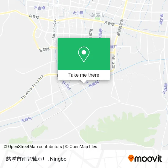 慈溪市雨龙轴承厂 map