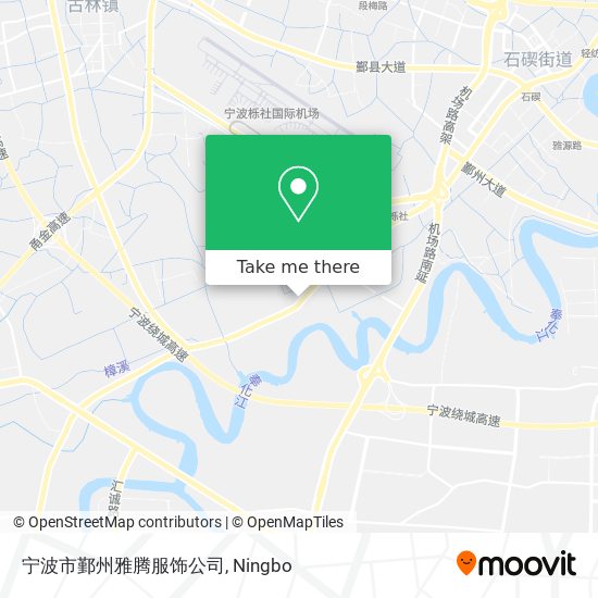 宁波市鄞州雅腾服饰公司 map