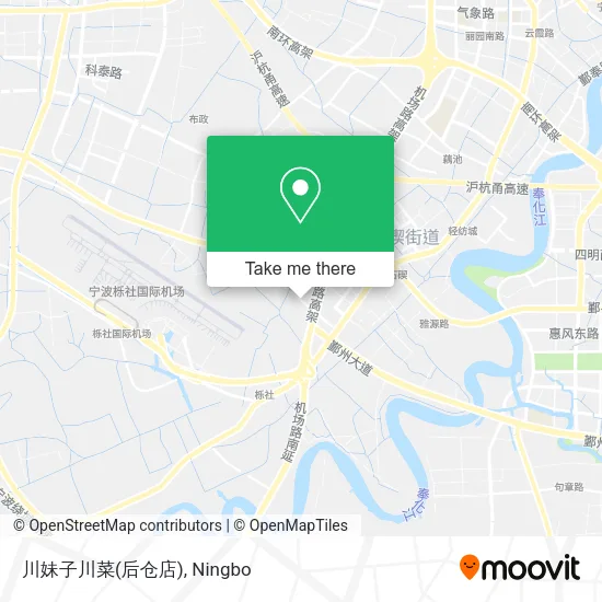 川妹子川菜(后仓店) map