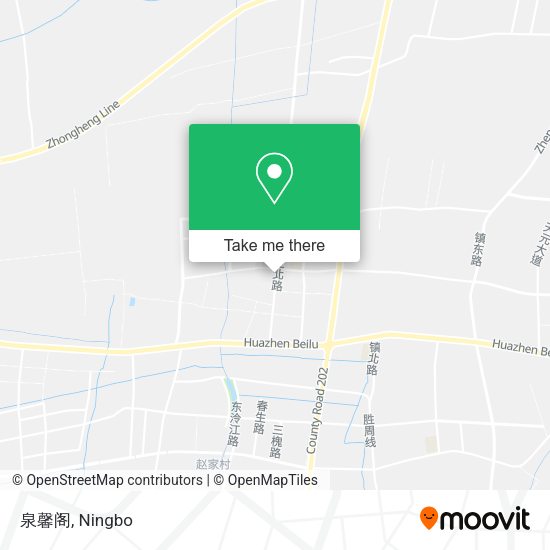 泉馨阁 map