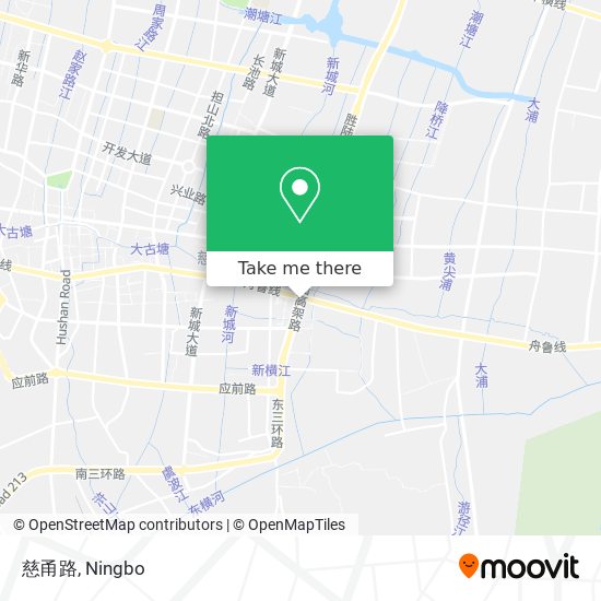 慈甬路 map