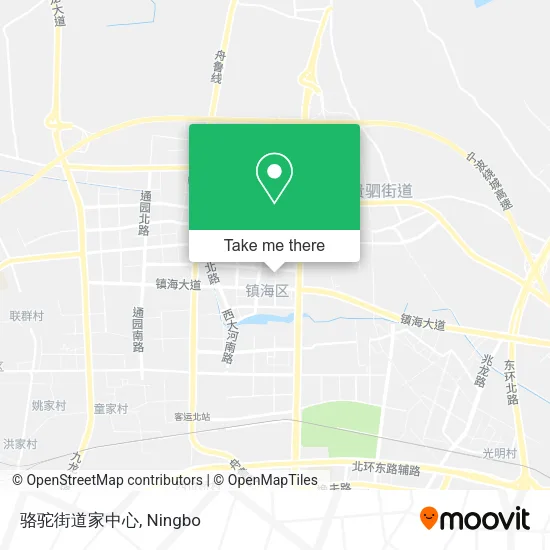骆驼街道家中心 map
