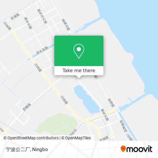 宁波公二厂 map