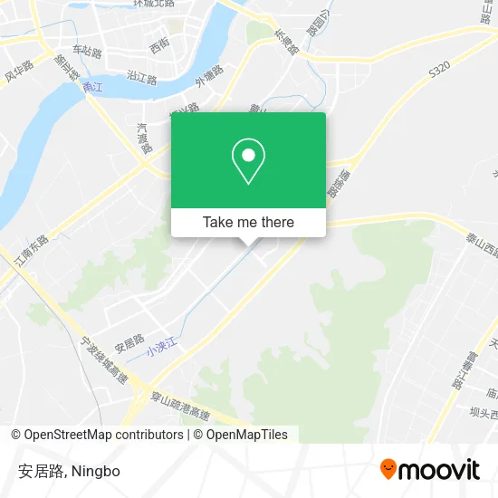 安居路 map