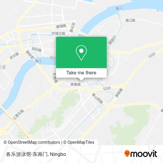 各乐游泳馆-东南门 map