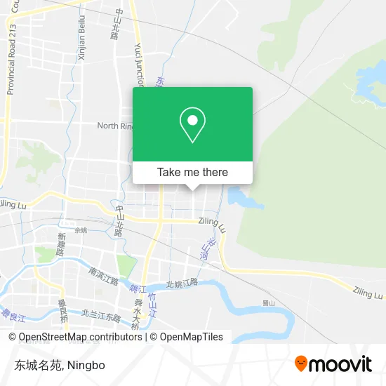 东城名苑 map