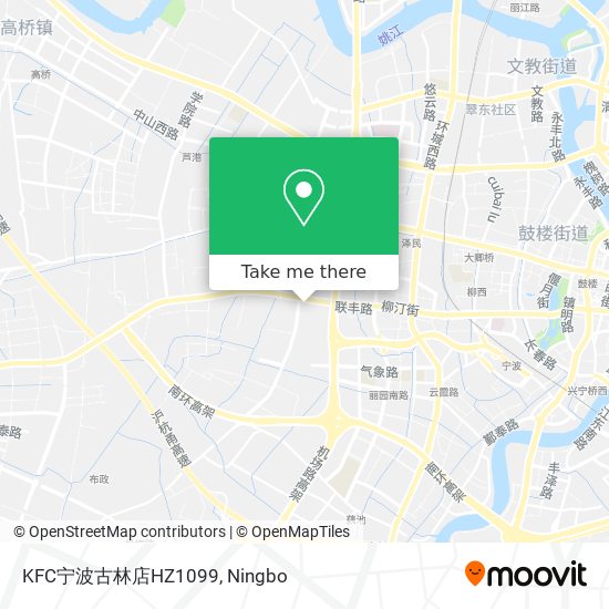 KFC宁波古林店HZ1099 map