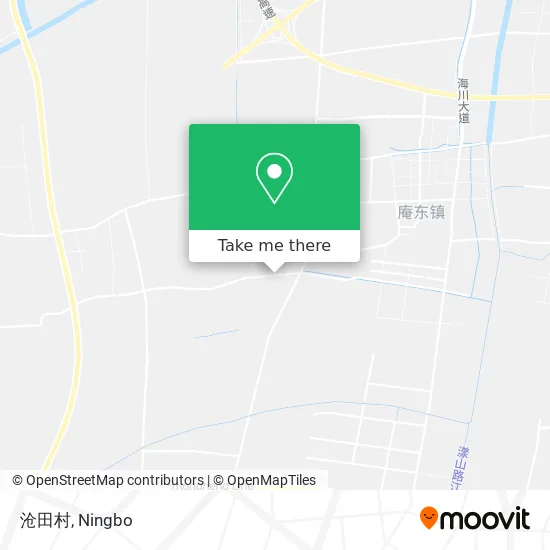 沧田村 map