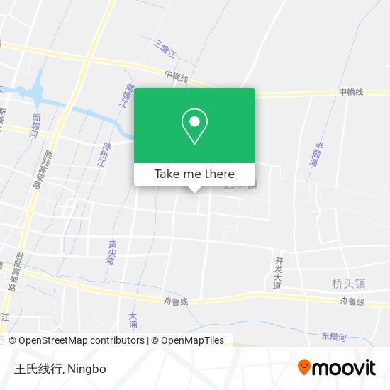 王氏线行 map