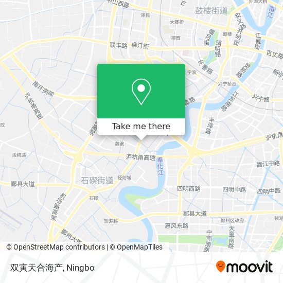 双寅天合海产 map