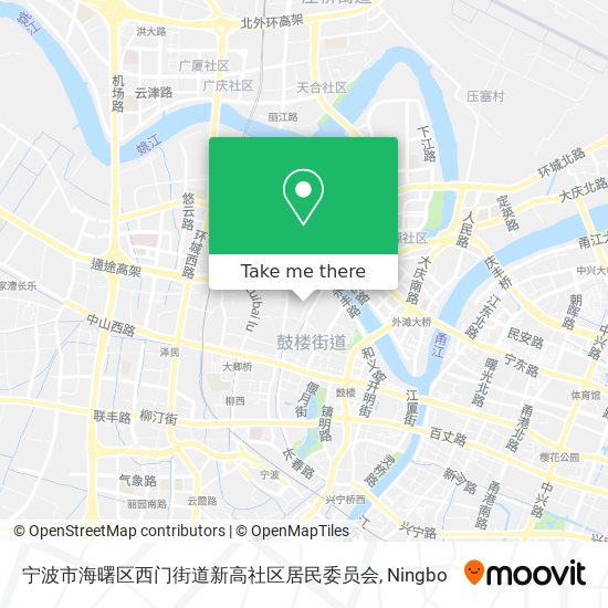 宁波市海曙区西门街道新高社区居民委员会 map