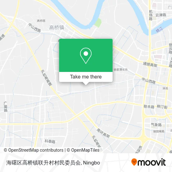 海曙区高桥镇联升村村民委员会 map