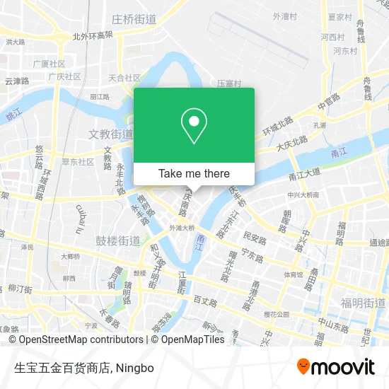 生宝五金百货商店 map