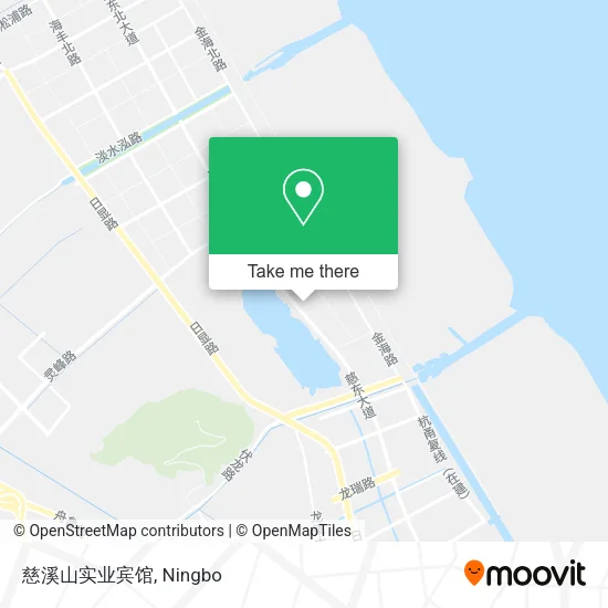 慈溪山实业宾馆 map