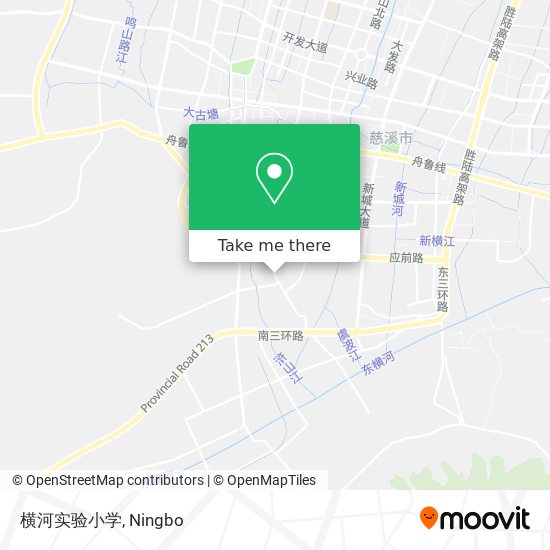 横河实验小学 map