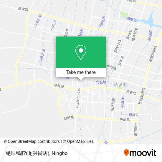 绝味鸭脖(龙兴街店) map