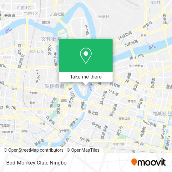 Bad Monkey Club map
