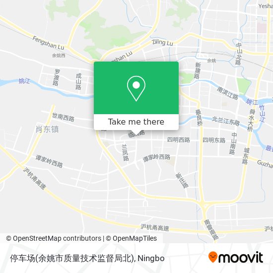 停车场(余姚市质量技术监督局北) map