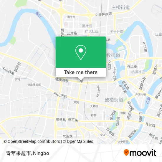 青苹果超市 map