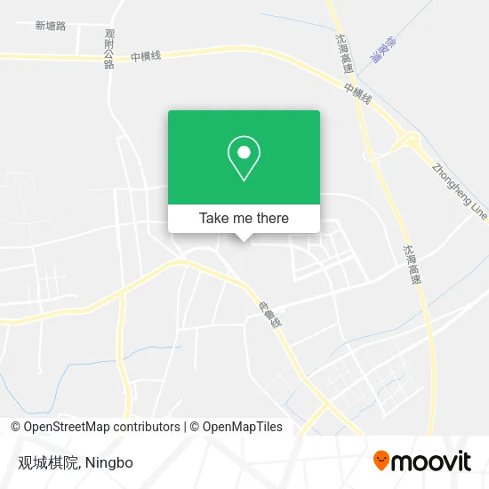观城棋院 map