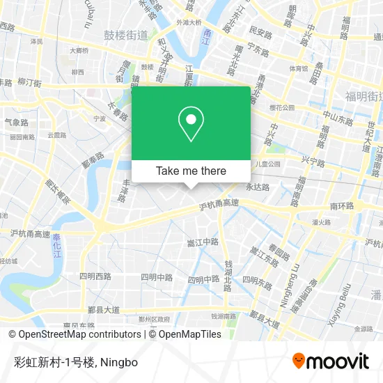 彩虹新村-1号楼 map
